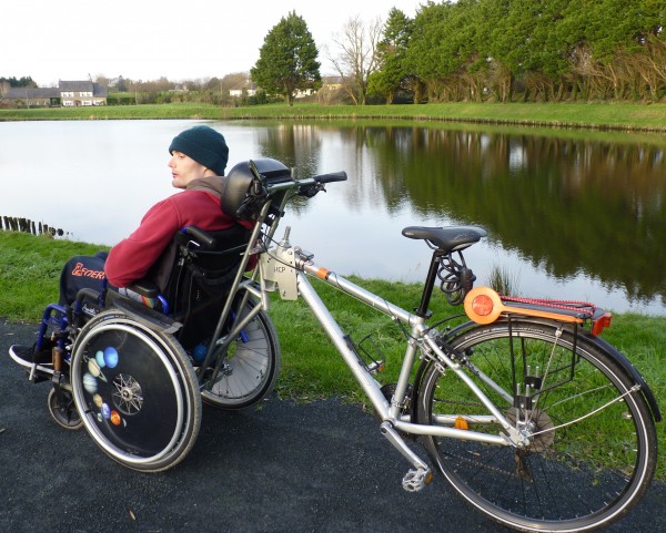 velo pousseur bébé